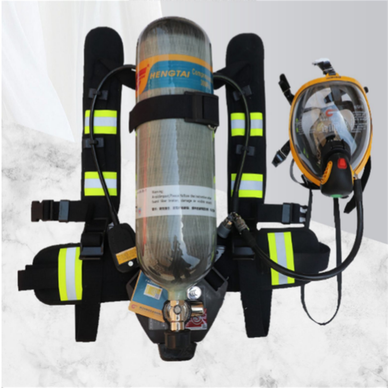 正压式空气呼吸器恒泰碳纤维6.8升空气呼吸器